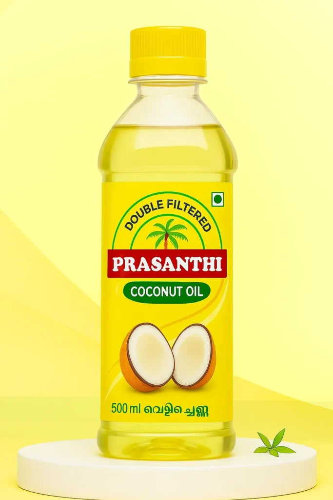 Coconut Oil Manufacturers In Calicut Prasanthi 500ml bottle
