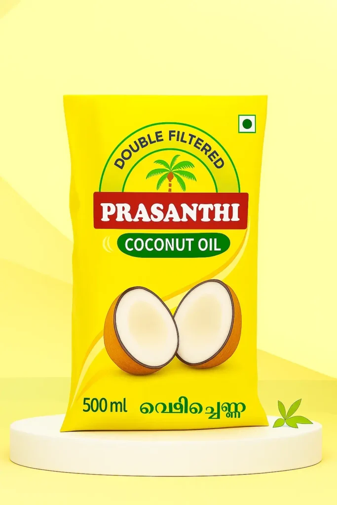 Coconut Oil Manufacturers In Calicut Prasanthi 500ml cover